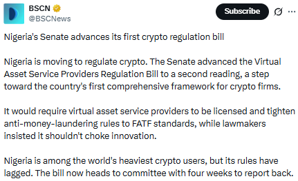 nigeria senate advances crypto bill nigeria senate advances crypto bill
