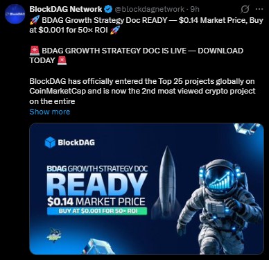 BlockDAG Presale details