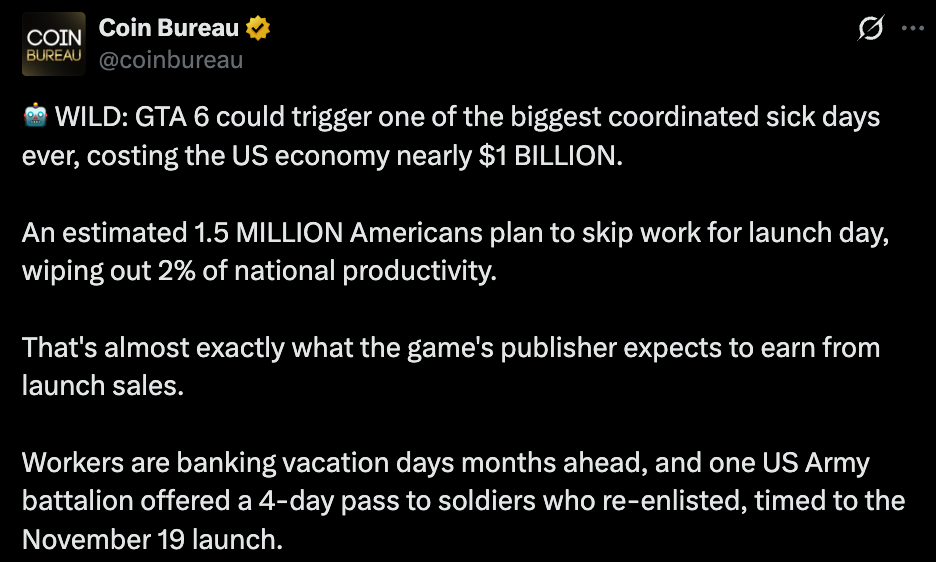 Coin Bureau Official Tweet