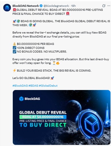 BlockDAG six core products