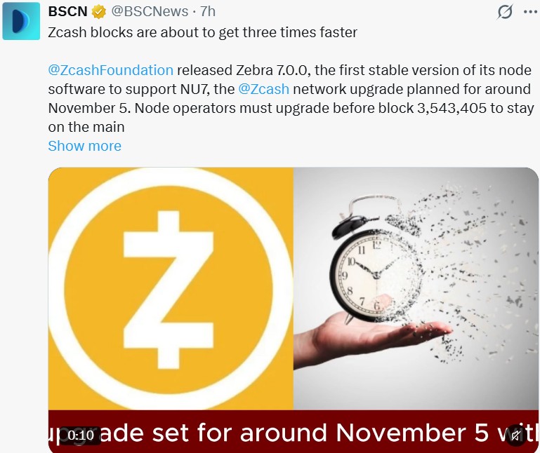Zcash News Today: Zebra 7.0.0 Brings NU7 Closer Zcash News Today: Zebra 7.0.0 Brings NU7 Closer