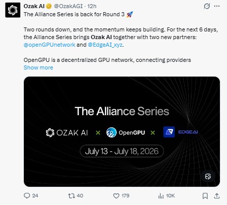 $OZ Alliance Series Round 3