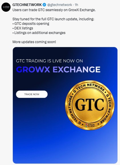 GTC Trading venue confirmed