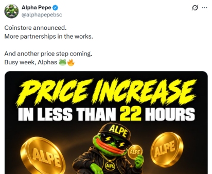 AlphaPepe Post on X AlphaPepe Post on X