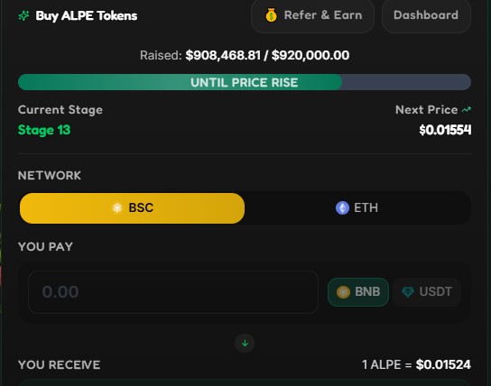 Alpha Pepe Presale