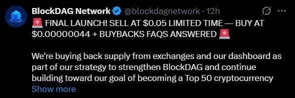 BlockDAG Buyback details BlockDAG Buyback details