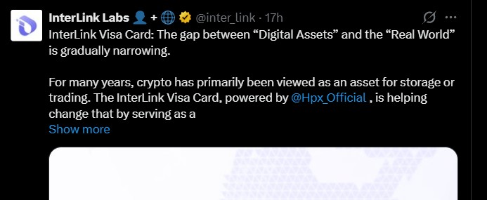 Interlink Visa Update