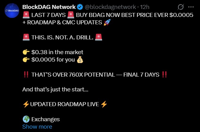 BDAG Listing and Aftersale update BDAG Listing and Aftersale update