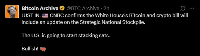 White House Crypto news