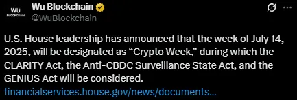 crypto week 2025 crypto week 2025