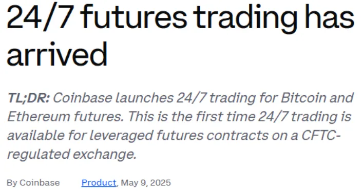Coinbase futures trading