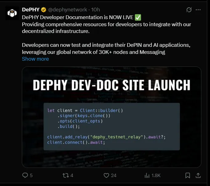 DePHY Developers tools DePHY Developers tools
