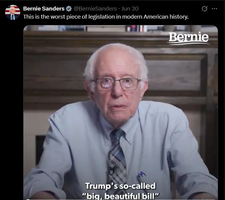 Big Beautfil Bill Is Dangerous For America