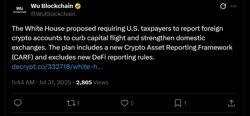 White house Digital asset report White house Digital asset report