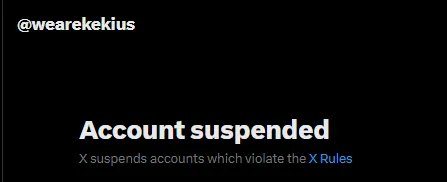 Kekius Maximus account