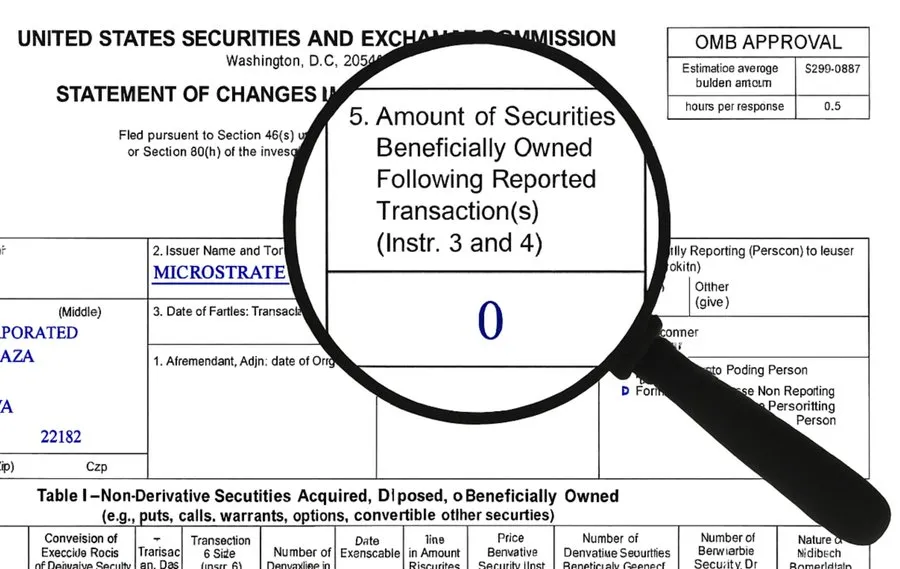MicroStrategy Insider Sells Shares During Bitcoin Rally