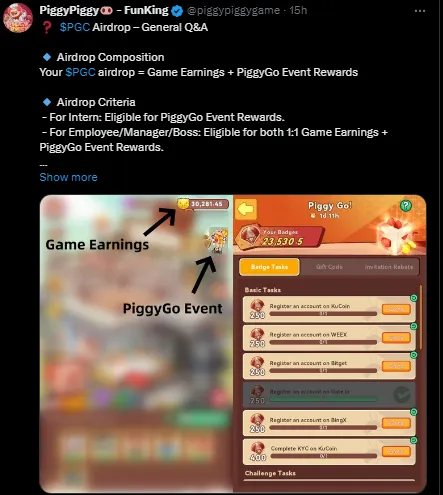 Piggy Piggy Airdrop Criteria Piggy Piggy Airdrop Criteria