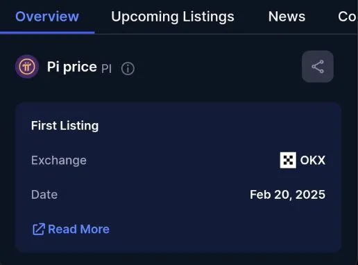 Pi Network OKX Listing