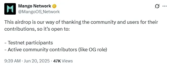 Mango Network Mango Network