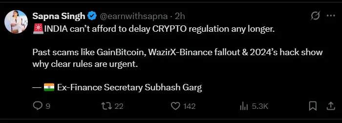 Tweet by Sapna Singh Tweet by Sapna Singh