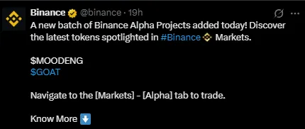 Moodeng binance listing 