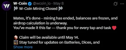 w coin mining w coin mining