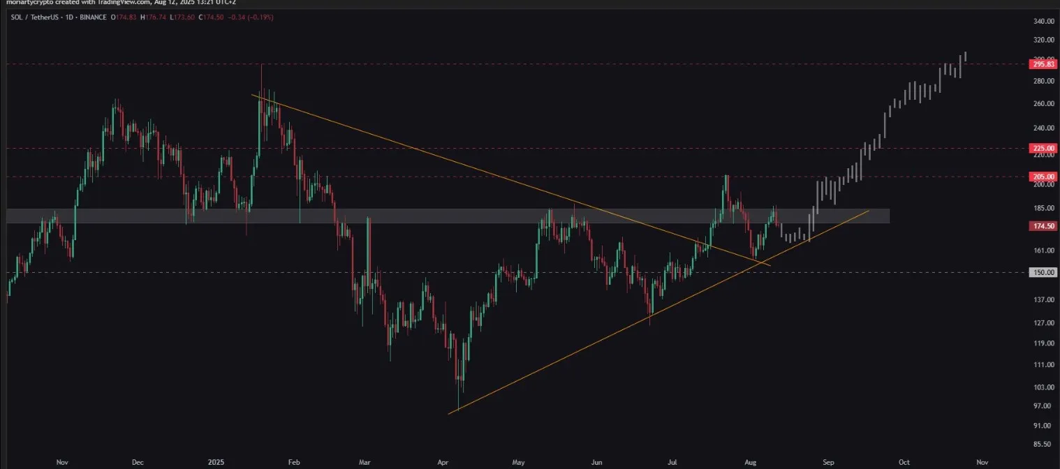 Why Is SOL Up: Price Prediction $300
