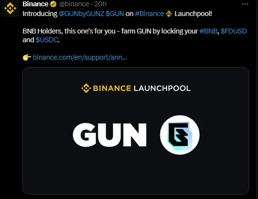 Binanace launchpool