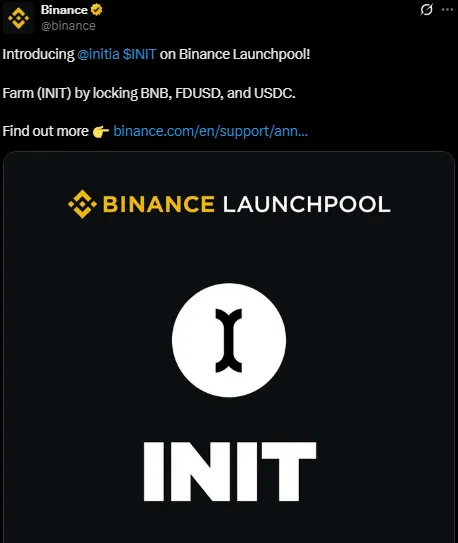 binance x post