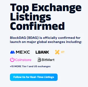 BlockDAG exchange listing