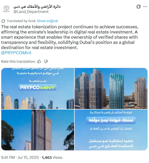 real estate tokenization  