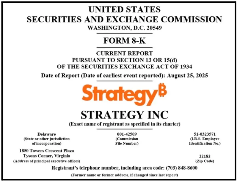 Strategy Bitcoin Purchase