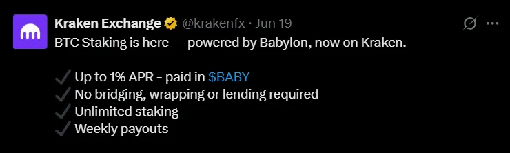 Bitcoin Staking: Earn Passive $BTC