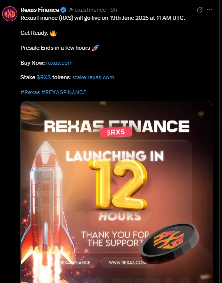 Rexas Finance Listing Rexas Finance Listing