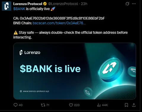 Bank Is Live Bank Is Live