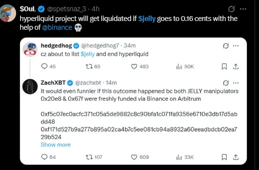 the liquidation of Hyperliquid