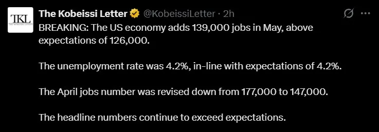 US Job Data 2025 Report