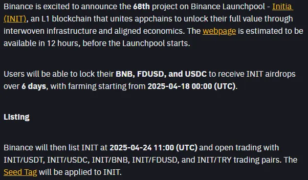 INIT Token INIT Token