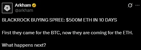 BlackRock ETH buy