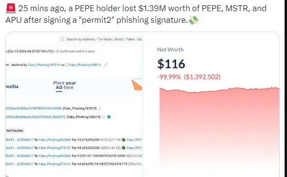 PEPE token holder