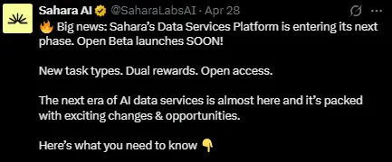 Sahara AI Testnet