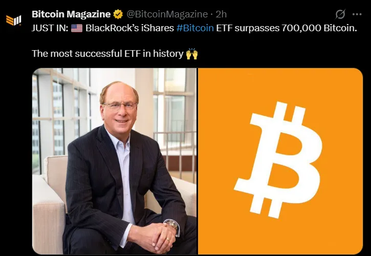 BlackRock Bitcoin ETF Revenue
