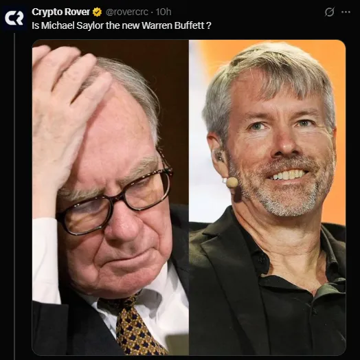 Is Michael Saylor the New Warren Buffett?