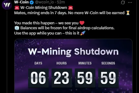 W Coin mining W Coin mining