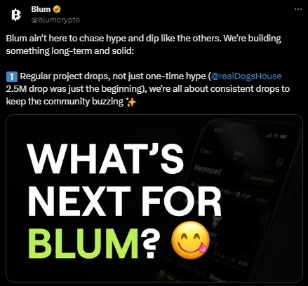 what next for blum ?