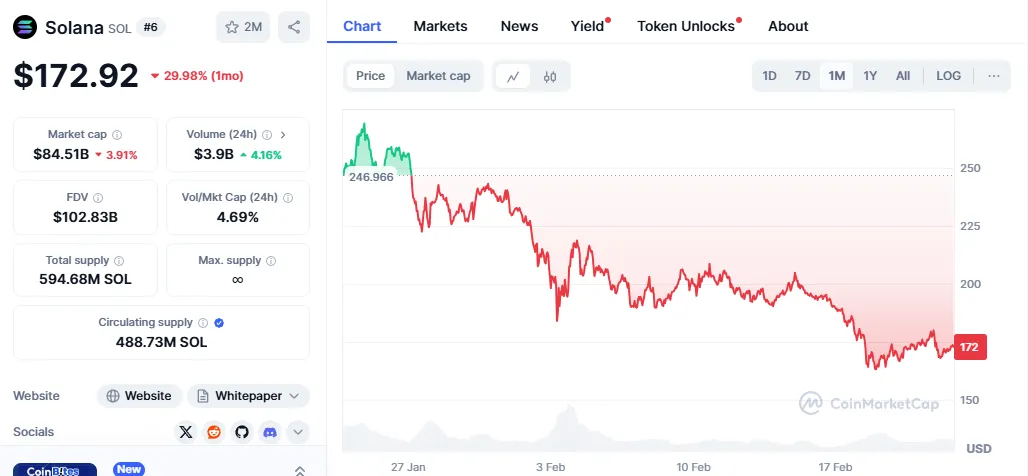 Solana (SOL) Solana (SOL)