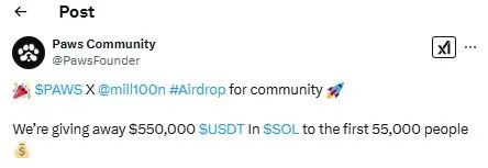 Paws Airdrop