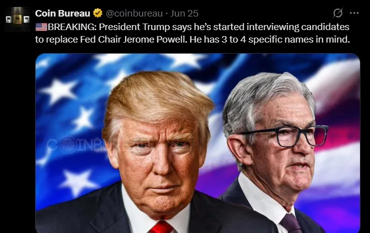 Trump Powell Termination