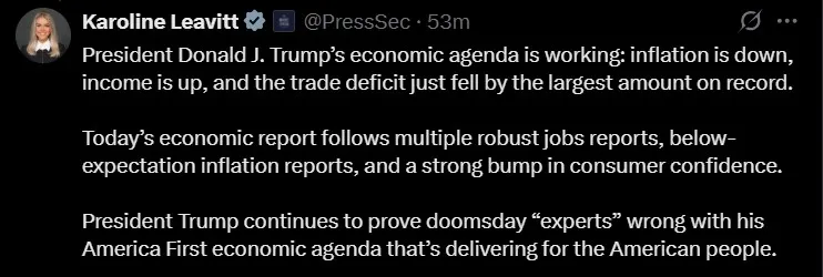 US Inflation Rate Drop