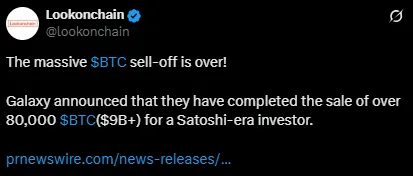 Galaxy Digital Bitcoin dump Galaxy Digital Bitcoin dump